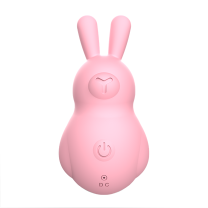 JEAMADO Cute Rabbit Vibrating Massager for Women | High-Frequency G-Spot & Clitoral Stimulator